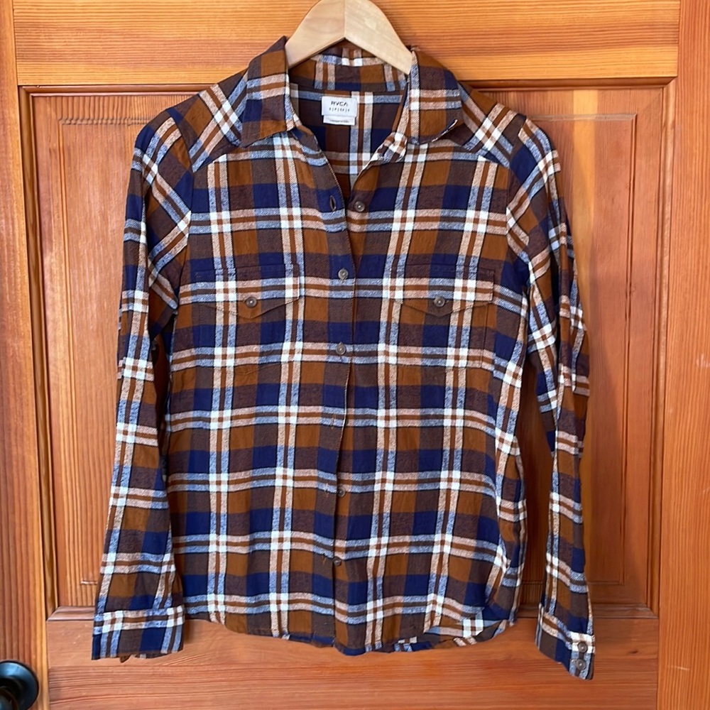 RVCA flannel button down